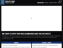 Tablet Screenshot of facility-corp.com